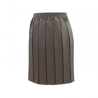 box pleet skirt